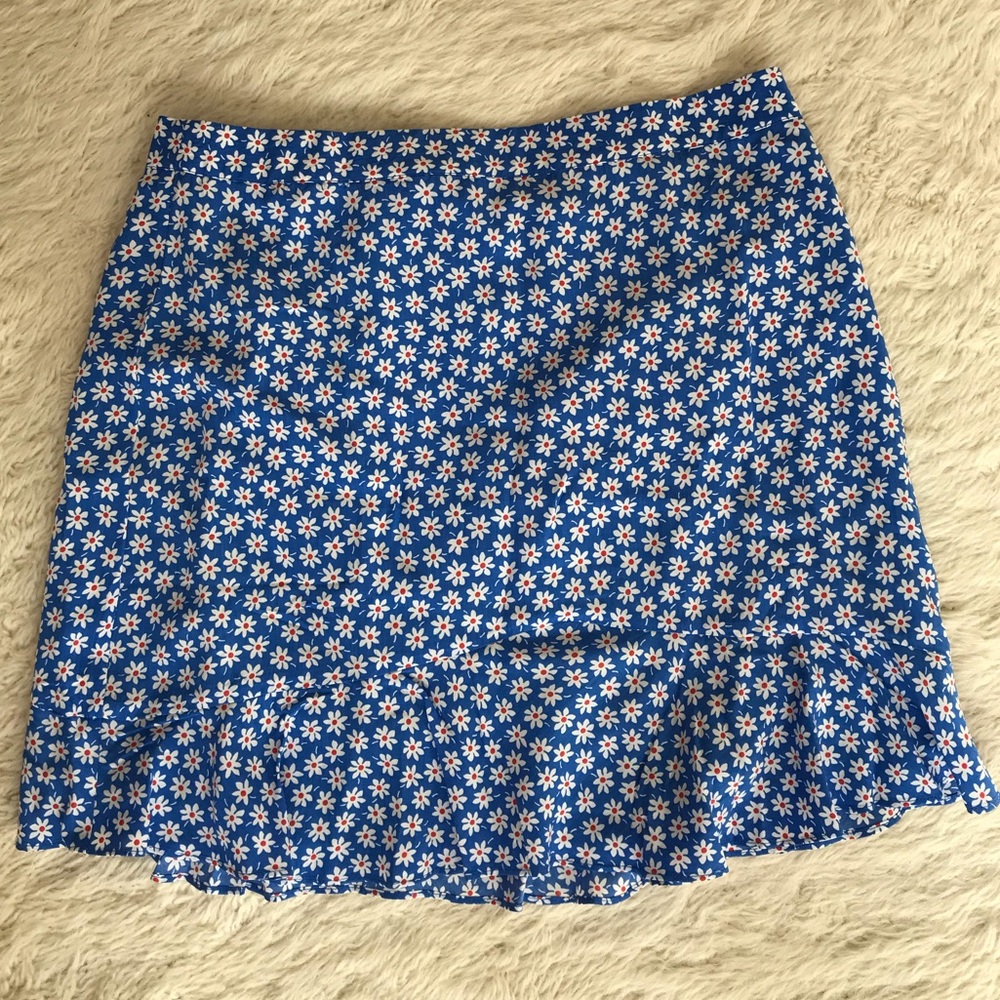 Blue Paisley skirt from madewell